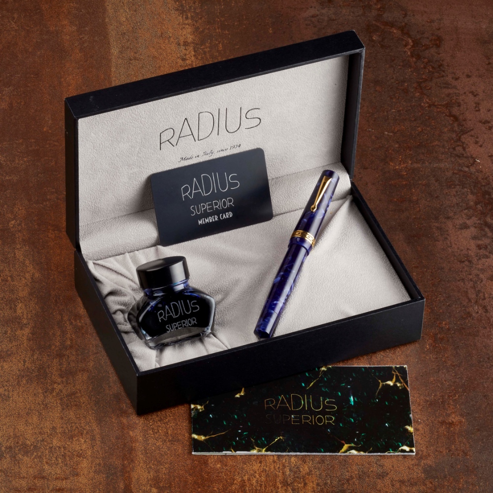 Radius Superior Riomaggiore Blue Fountain pen Radius Superior Riomaggiore Blue Fountain pen