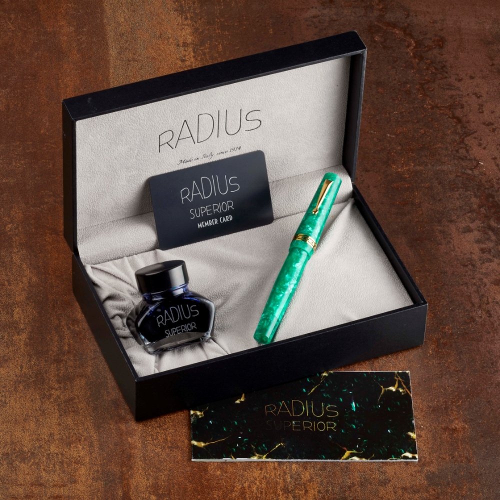 Radius Superior Vernazza Green Fountain pen