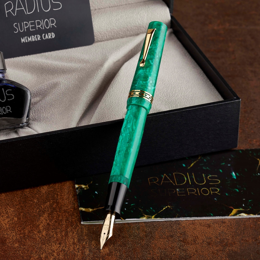 Radius Superior Vernazza Green Fountain pen