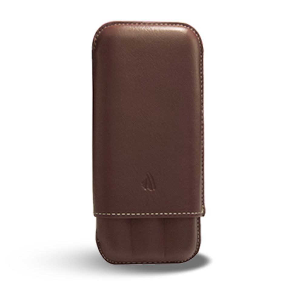 Récife Riviera Collector Chocolate pen case (triple) Récife Riviera Collector Chocolate pen case (triple)