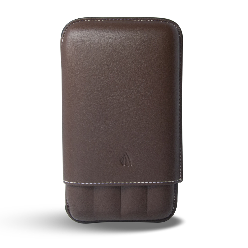Récife Riviera Collector Chocolate pen case (fourfold) Récife Riviera Collector Chocolate pen case (fourfold)