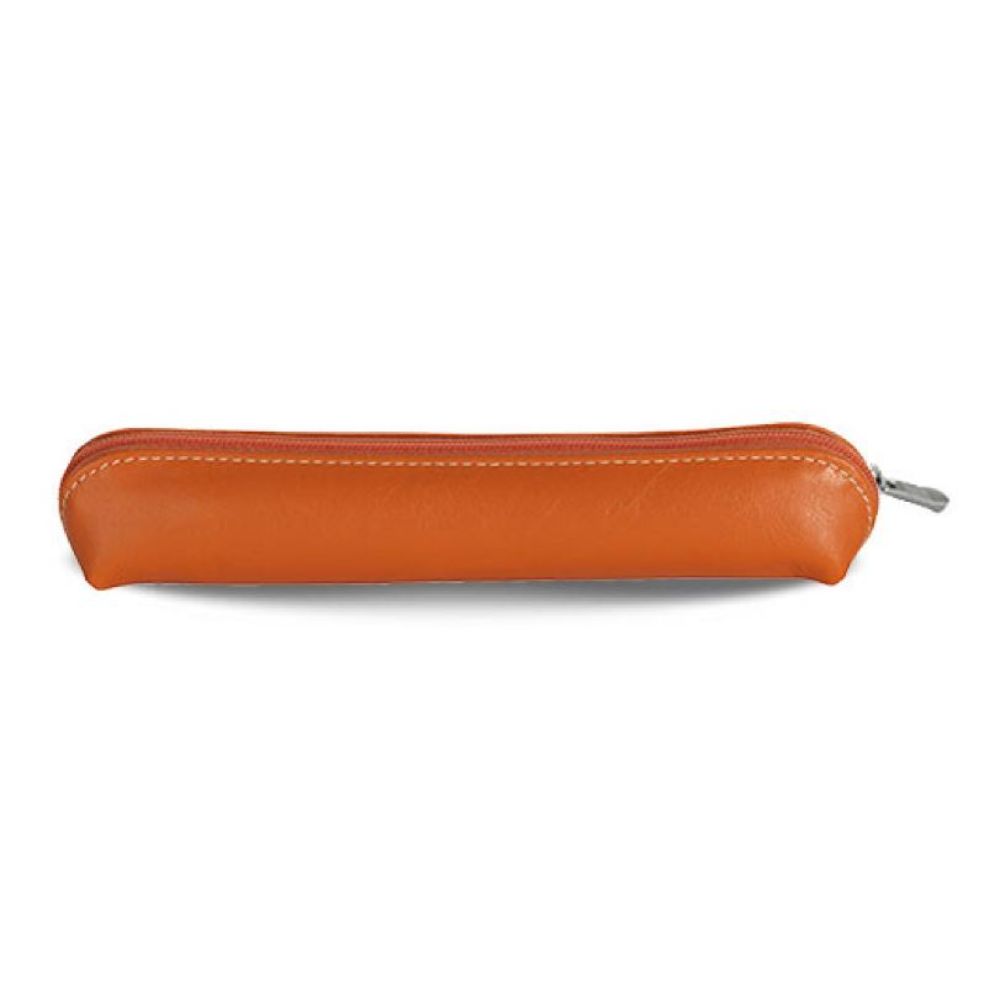 Récife Riviera Small Soft Orange Zippered Pen Pouch (Single) Récife Riviera Small Soft Orange Zippered Pen Pouch (Single)