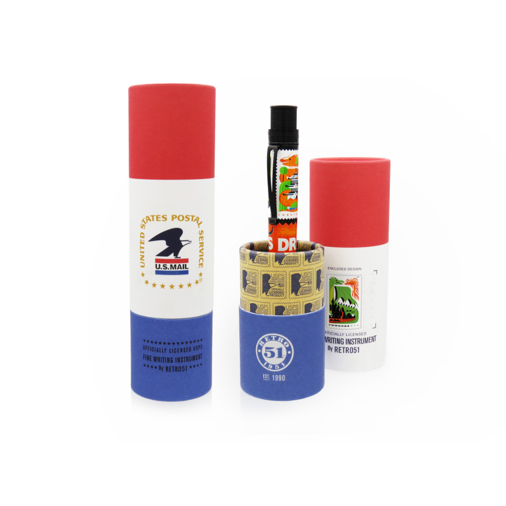 Retro 51 Tornado Big Shot USPS Dragons Rollerball / Ballpoint