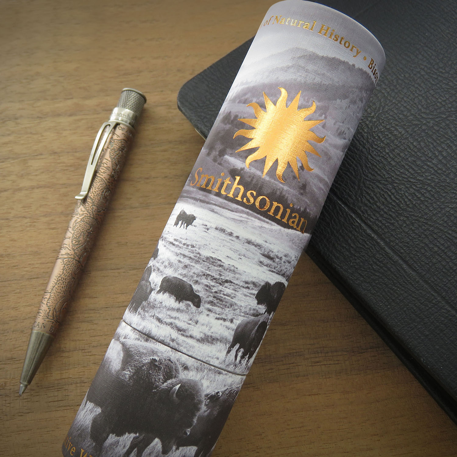 Retro 51 Tornado Smithsonian Bison Standing Strong Rollerball / Ballpoint