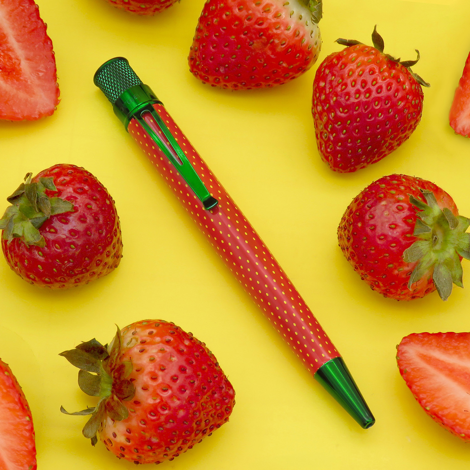 Retro 51 Tornado Fruit Series Strawberry Rollerball / Ballpoint