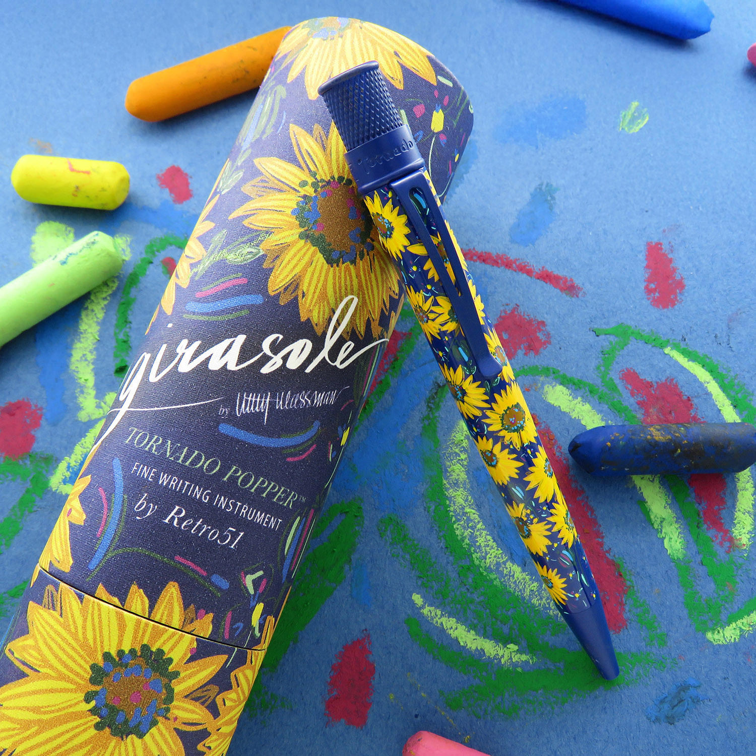 Retro 51 Tornado Popper Girasole Rollerball / Kugelschreiber