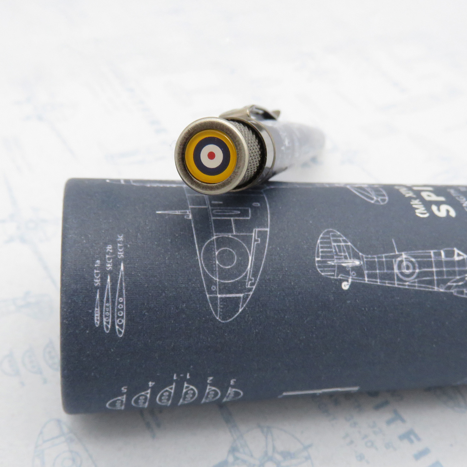 Retro 51 Spitfire Blueprint Rollerball / Ballpoint