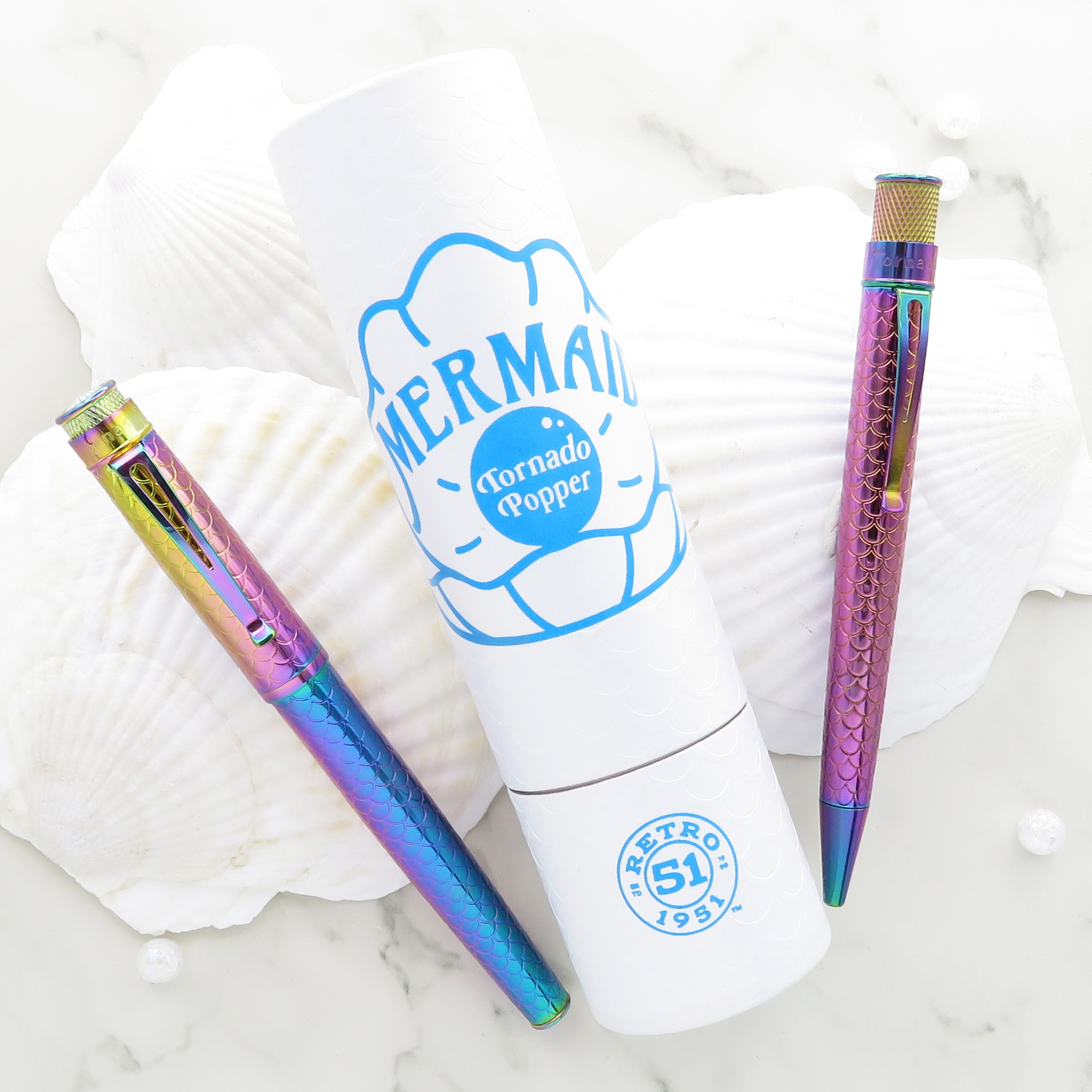 Retro 51 Tornado Popper Mermaid Rollerball / Ballpoint Retro 51 Tornado Popper Mermaid Rollerball / Ballpoint