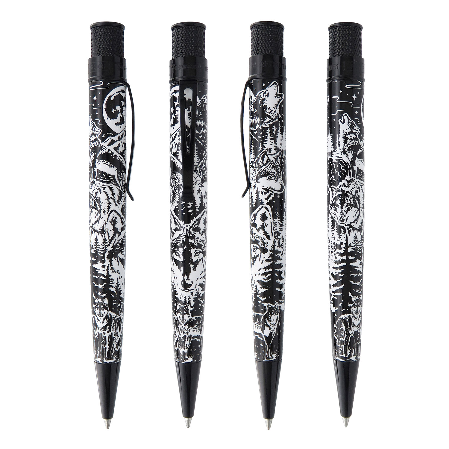 Retro 51 Tornado Wolf Rescue Rollerball / Bolígrafo