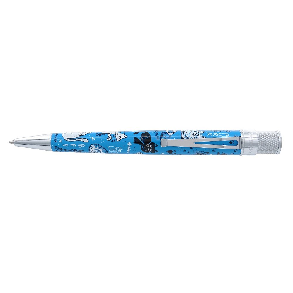 Retro 51 Tornado Cat Rescue 4 Rollerball / Ballpoint Retro 51 Tornado Cat Rescue 4 Rollerball / Ballpoint