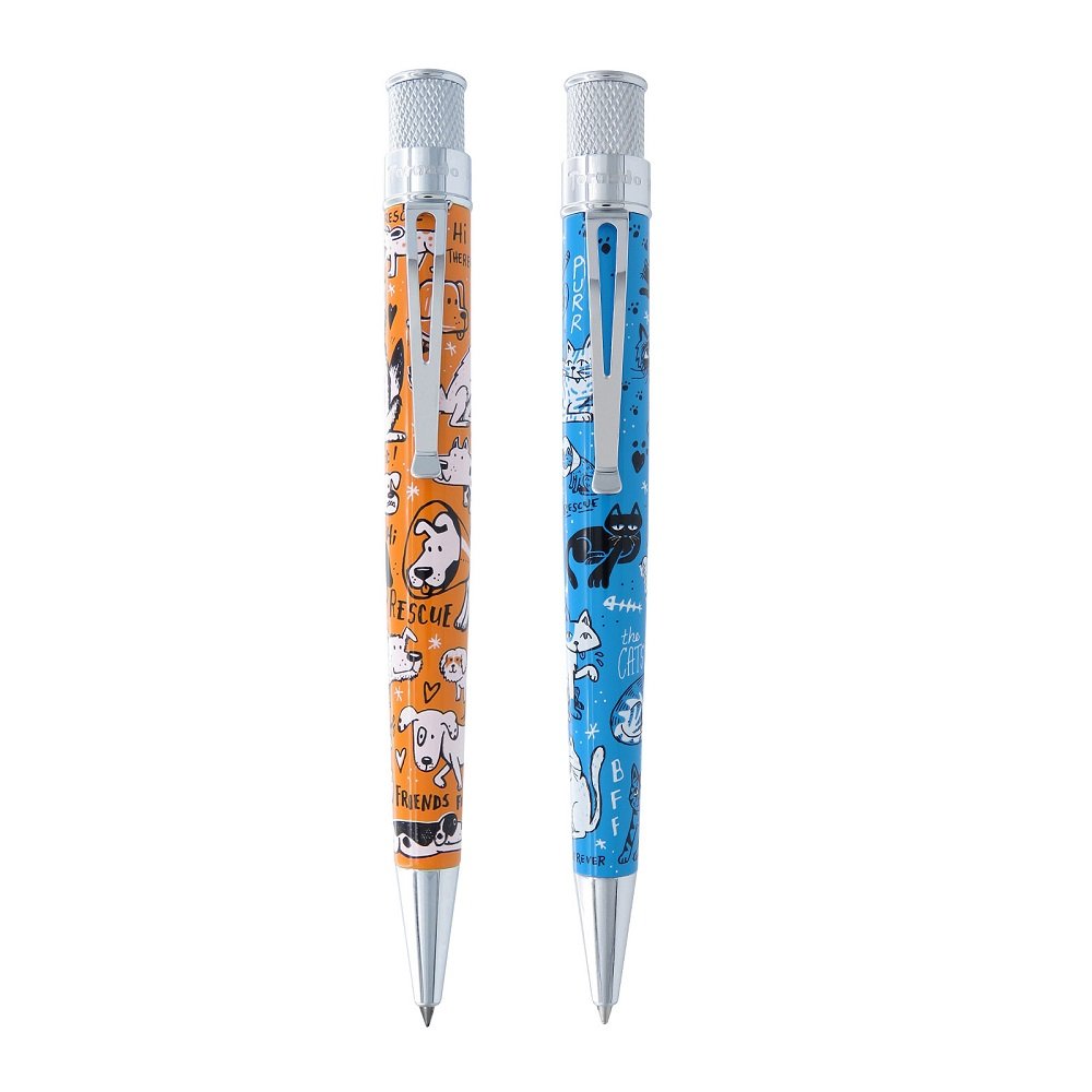 Retro 51 Tornado Cat Rescue 4 Rollerball / Ballpoint Retro 51 Tornado Cat Rescue 4 Rollerball / Ballpoint
