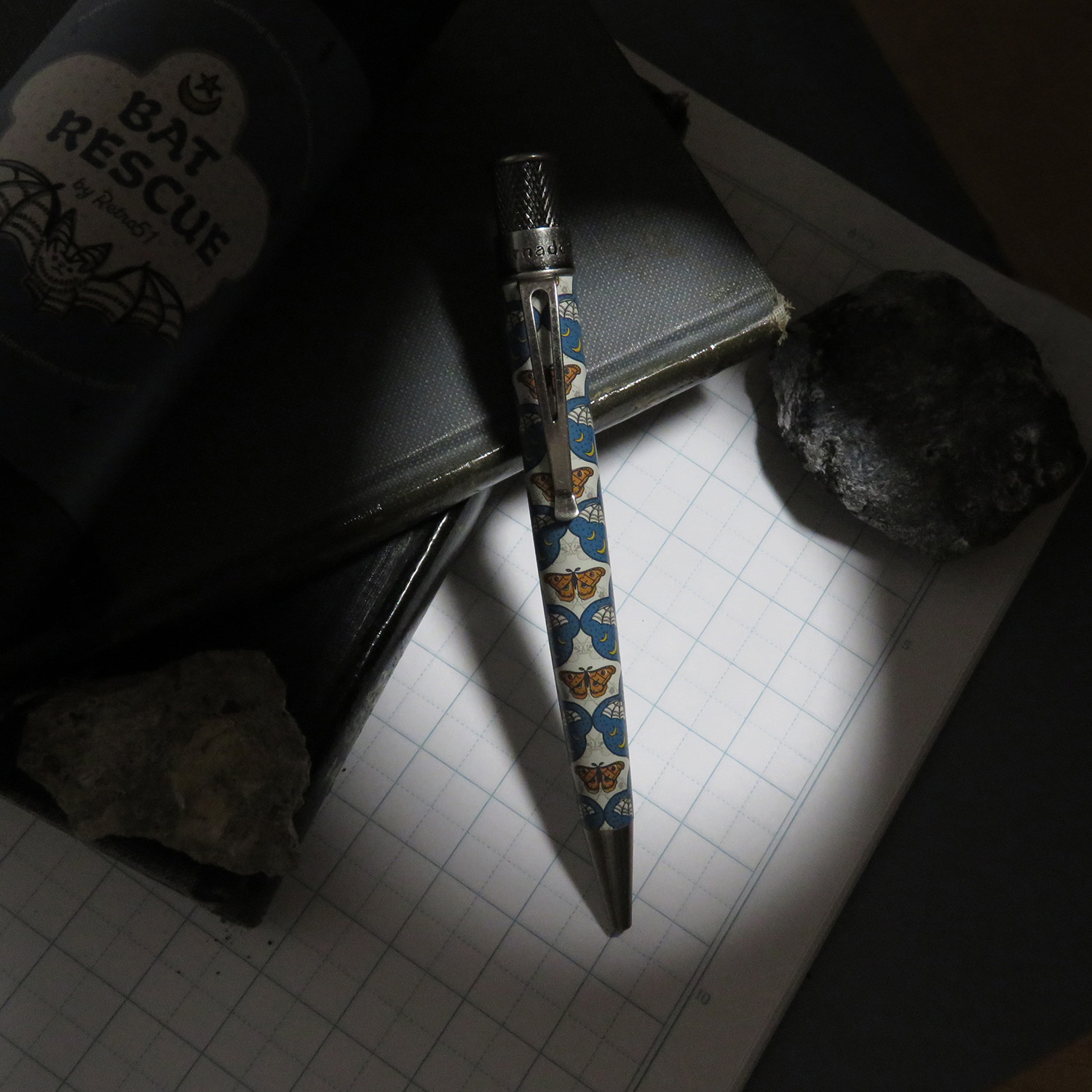 Retro 51 Tornado Bat Rescue Rollerball / Kugelschreiber