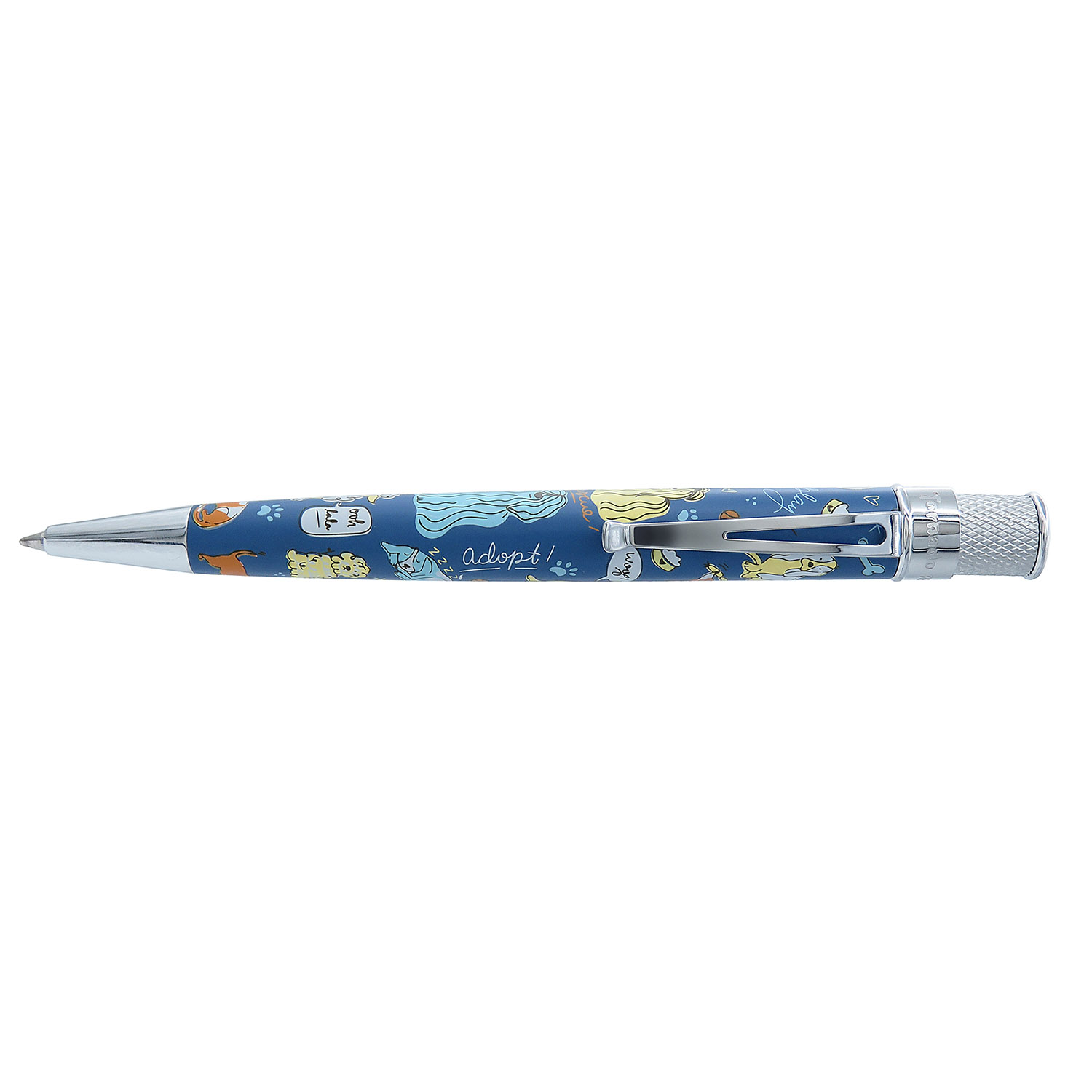 Retro 51 Tornado Dog Rescue 6 Rollerball / Balpen