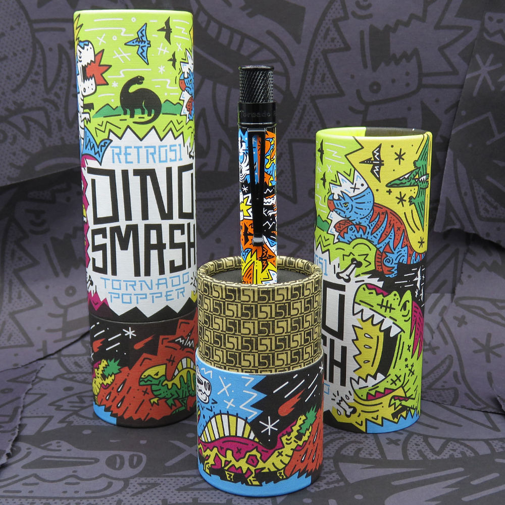 Retro 51 Tornado Popper DinoSmash Random Rollerball