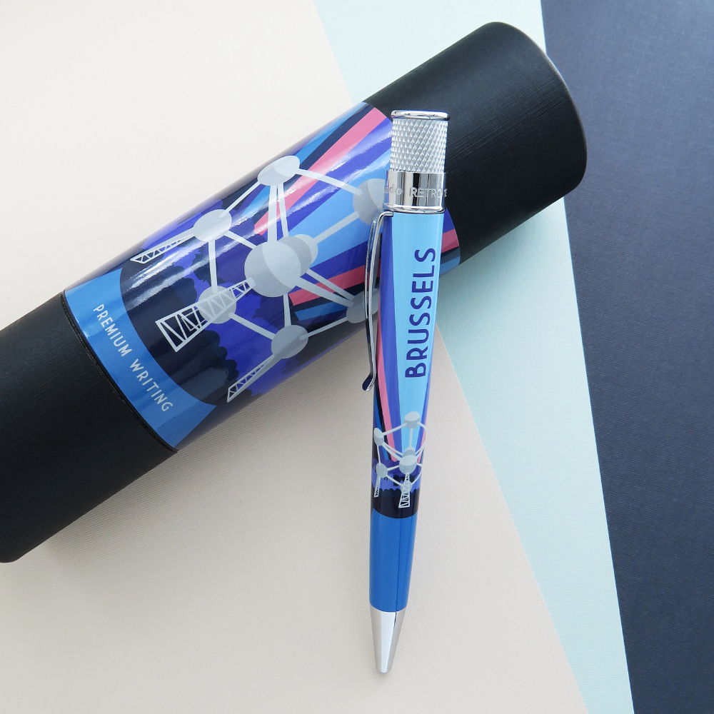 Retro 51 Tornado Popper Brussels Rollerball / Balpen