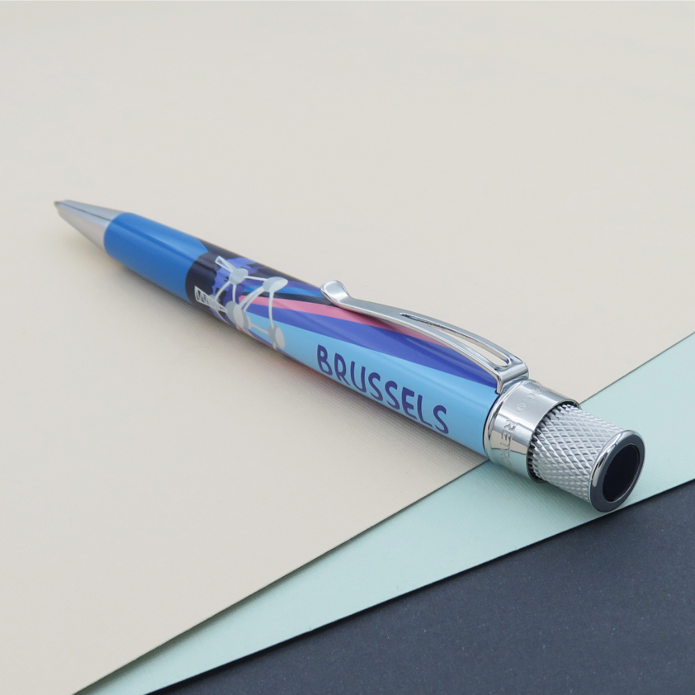 Retro 51 Tornado Popper Brussels Rollerball / Balpen