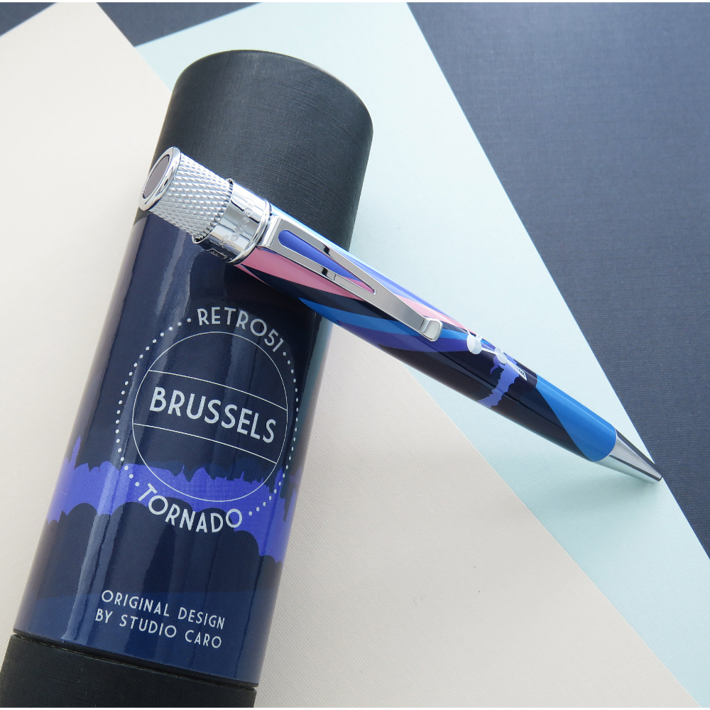 Retro 51 Tornado Popper Brussels Rollerball / Balpen