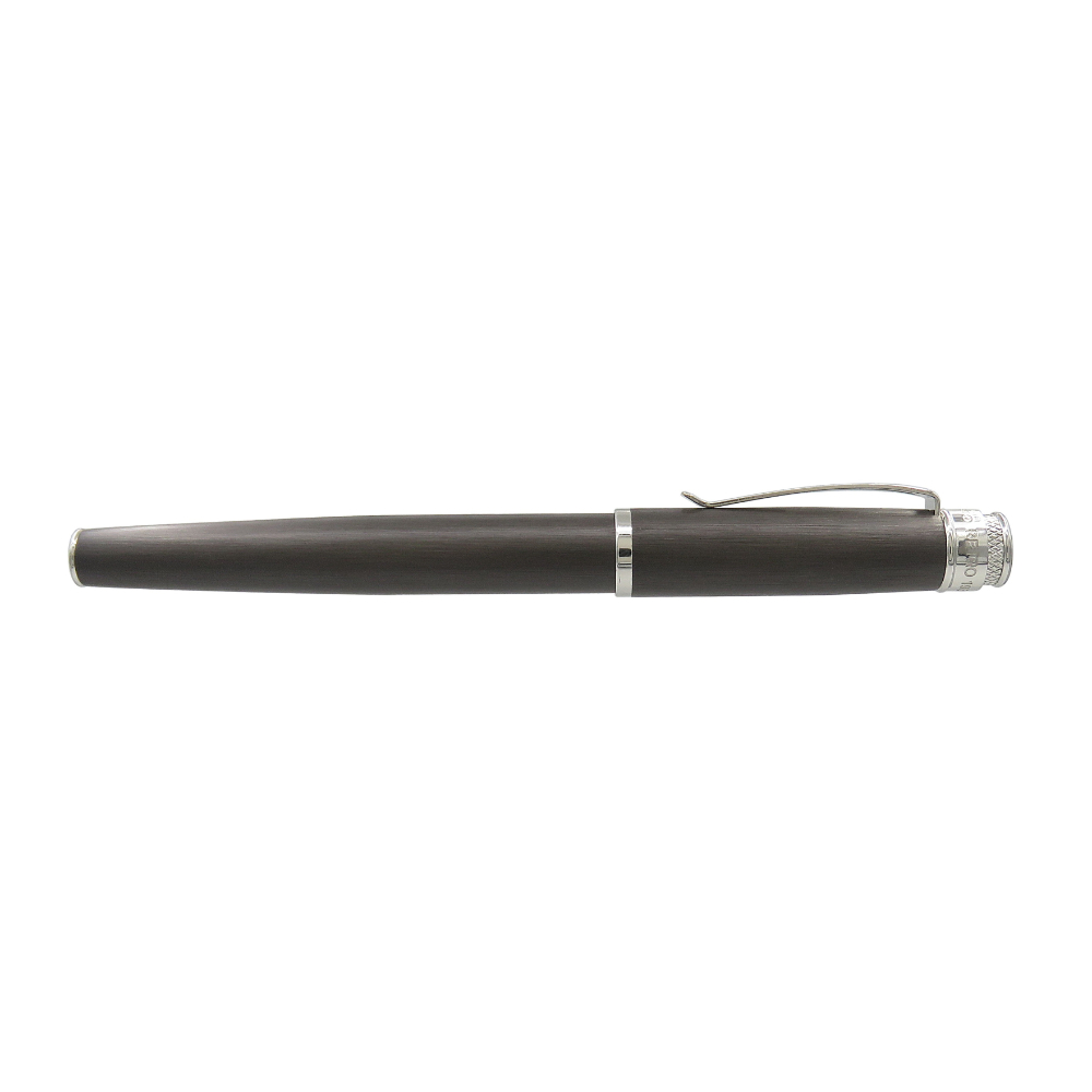 Retro 51 Tornado Platinum Executive Black Nickel Fountain Pen