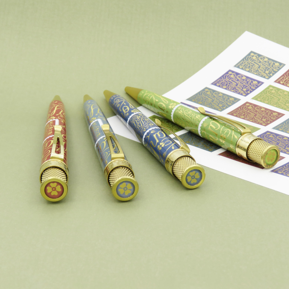 Retro 51 Tornado USPS Thank You Muted Green Rollerball / Balpen