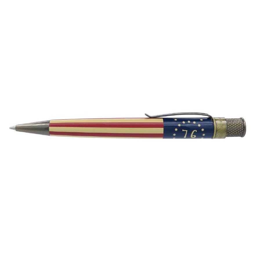 Retro 51 Tornado Vintage Metalsmith Bennington Flag Rollerball / Ballpoint Retro 51 Tornado Vintage Metalsmith Bennington Flag Rollerball / Ballpoint