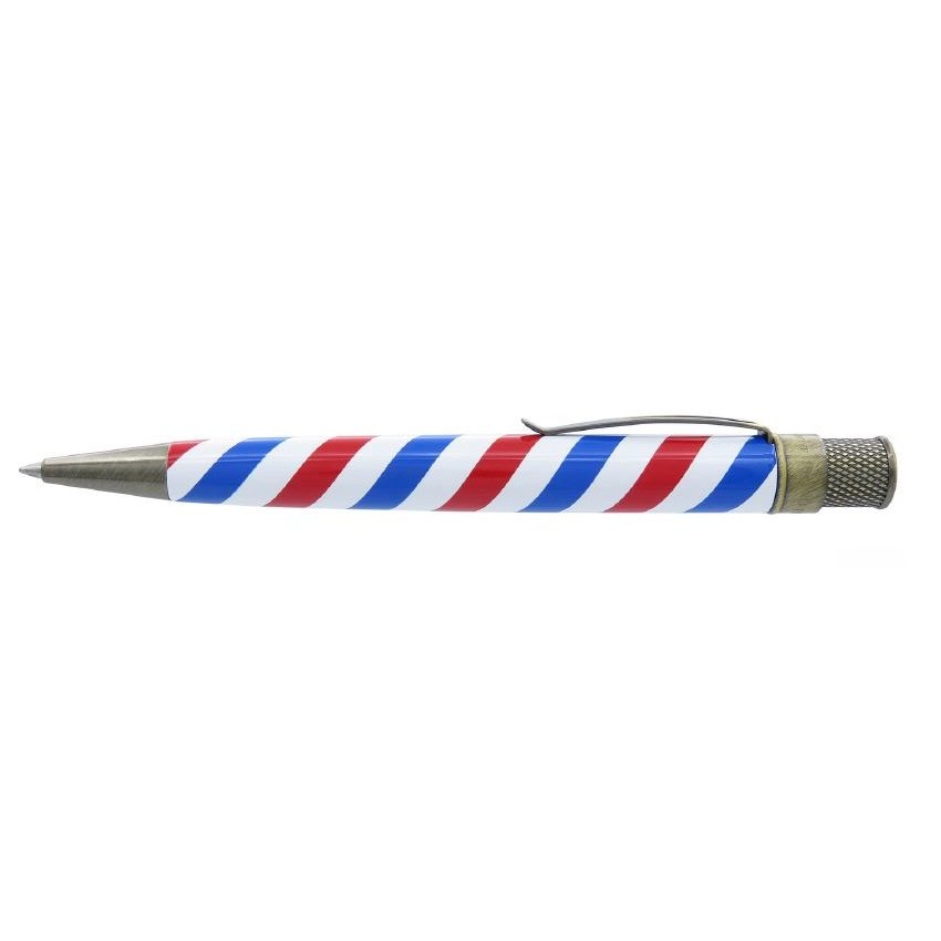 Retro 51 Tornado Vintage Metalsmith Brutus Barber Rollerball / Kulspetspenna