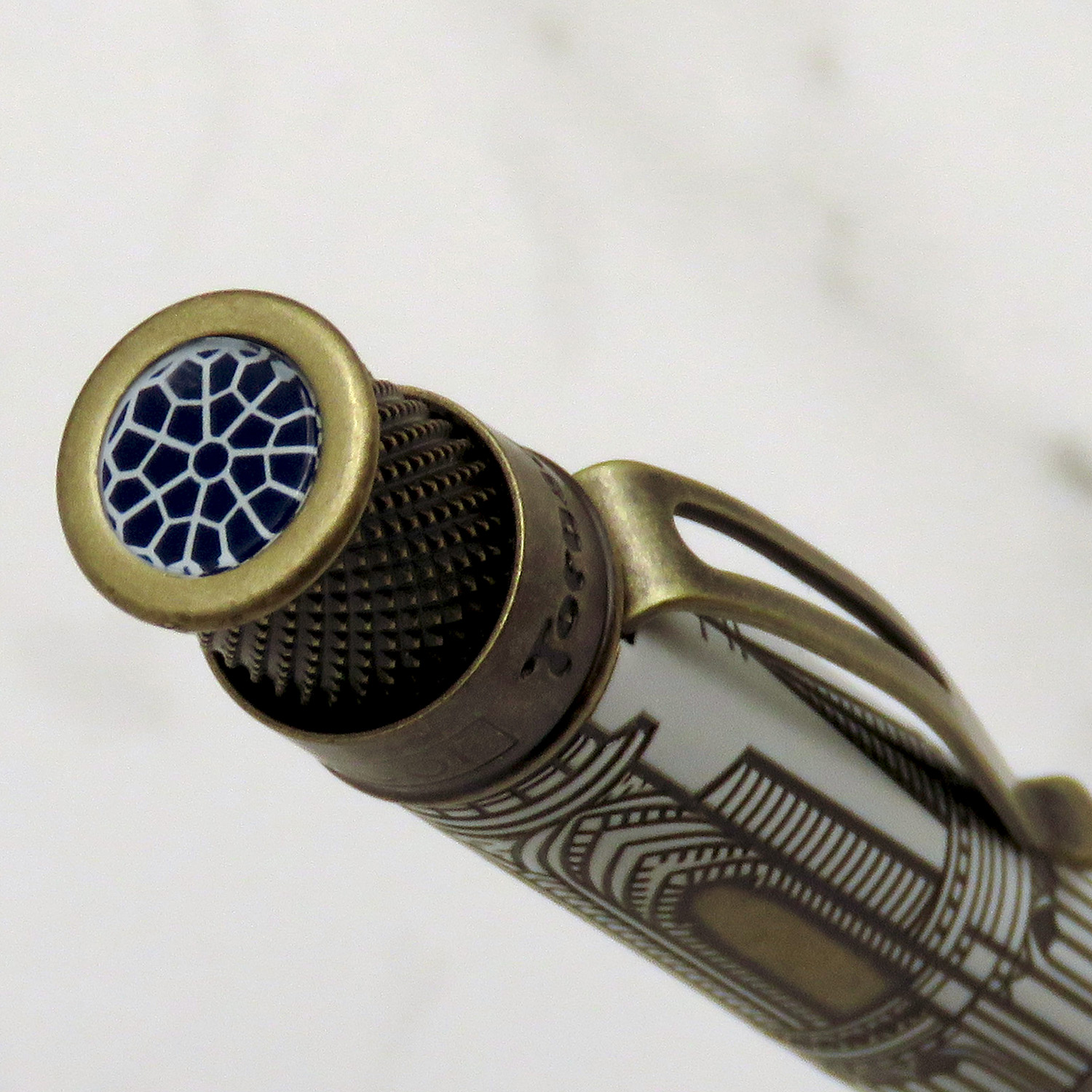 Retro 51 Tornado Vintage Metalsmith The Cathedral Rollerball / Ballpoint