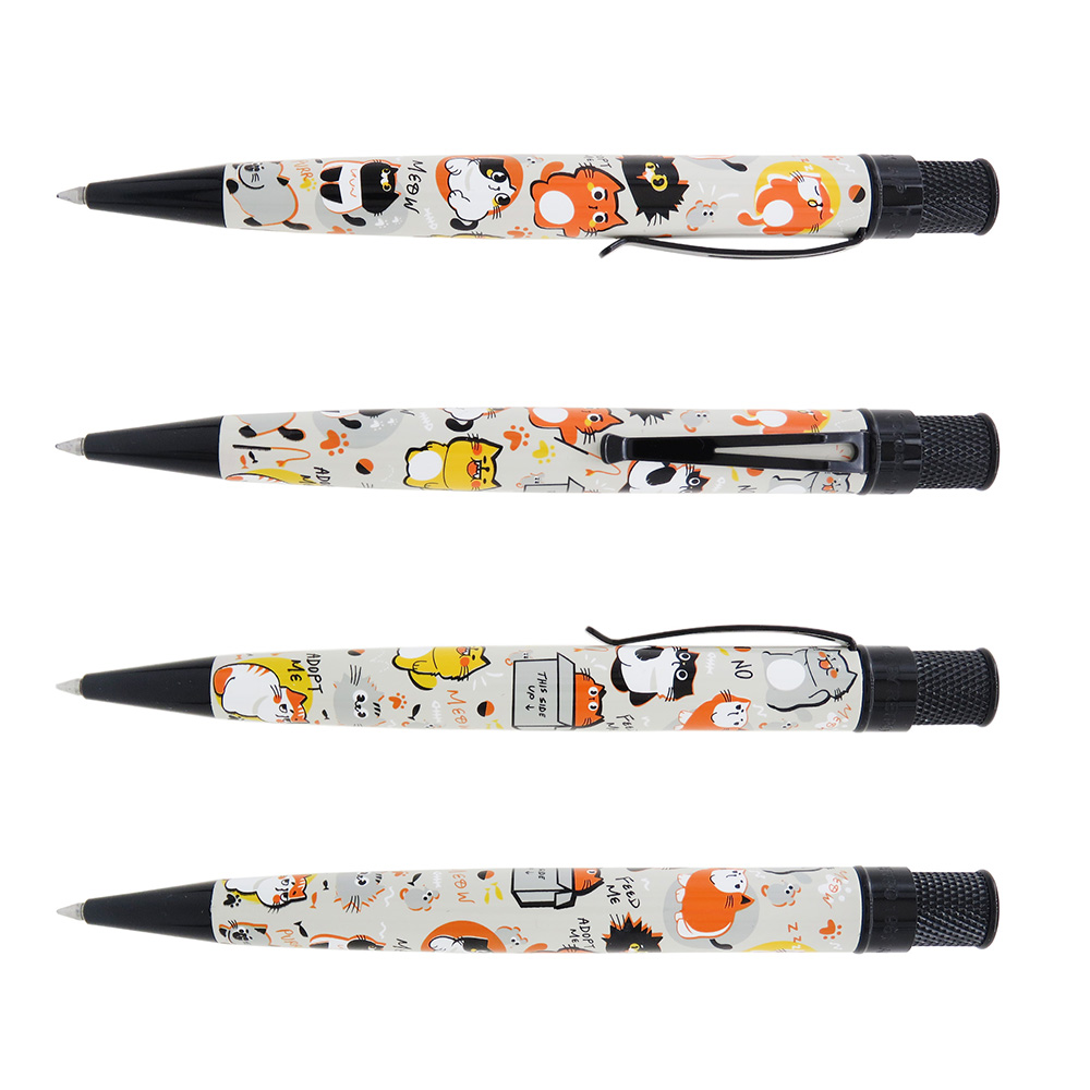 Retro 51 Tornado Cat Rescue 5 Rollerball / Kugelschreiber