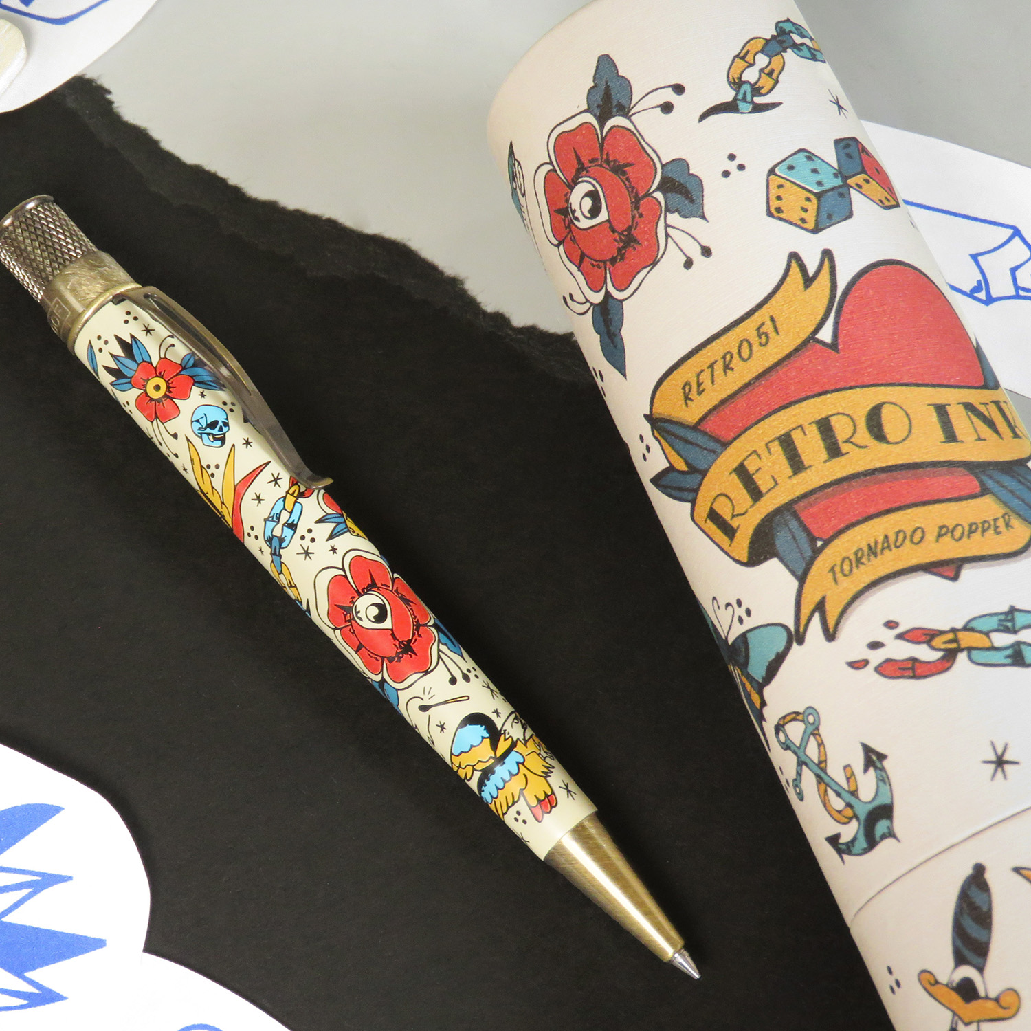 Retro 51 Tornado Popper Retro Ink LE Rollerball / Kugelschreiber