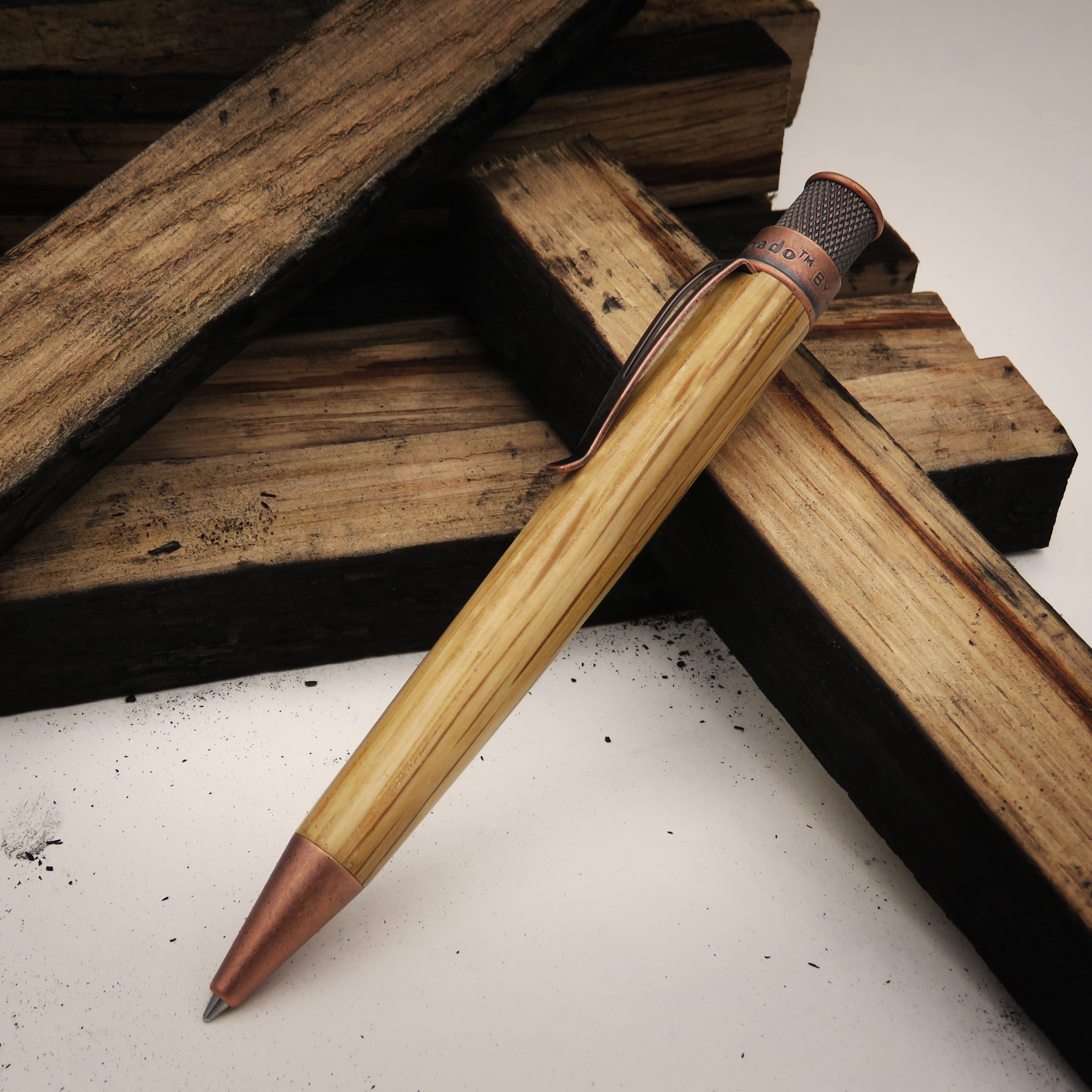 Retro 51 Tornado Bourbon Barrel Rollerball / Kugelschreiber