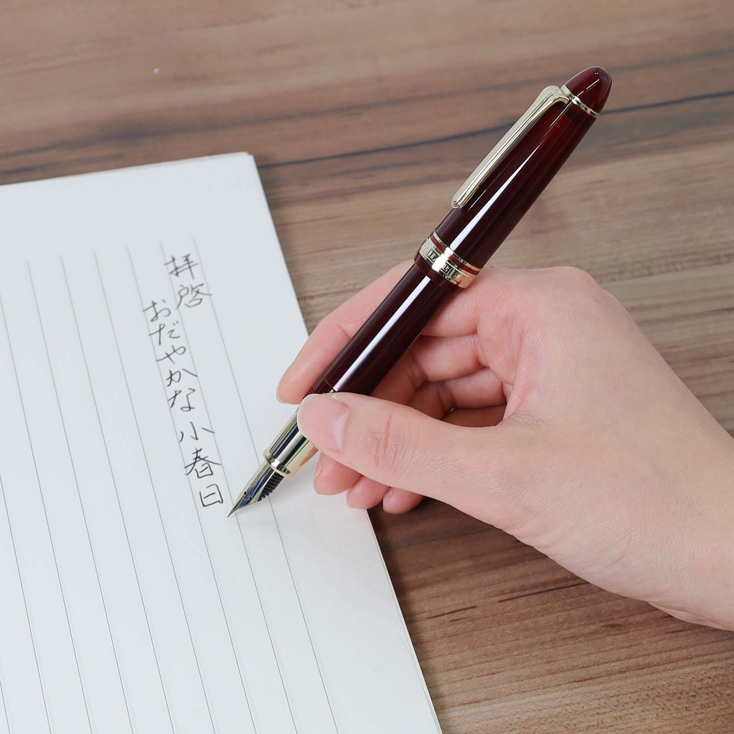 Sailor 1911 Casual L Muted Red GT Füllfederhalter