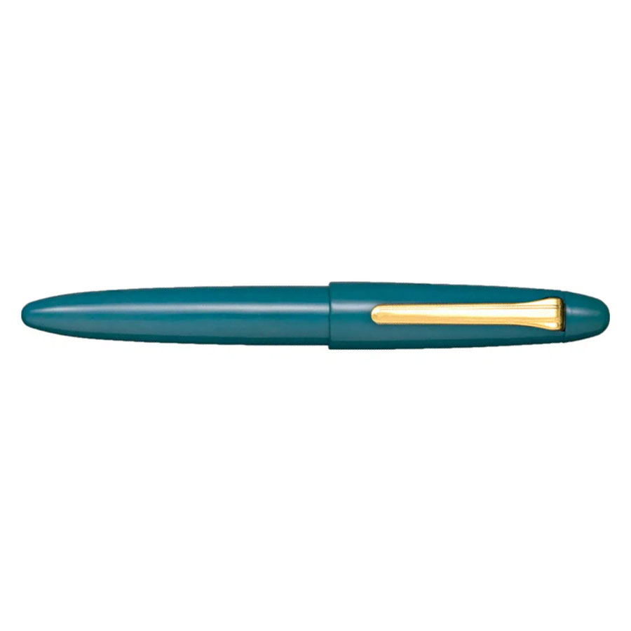 Sailor 1911 King of Pens Color Urushi Kaga Teal Blue GT Fountain pen