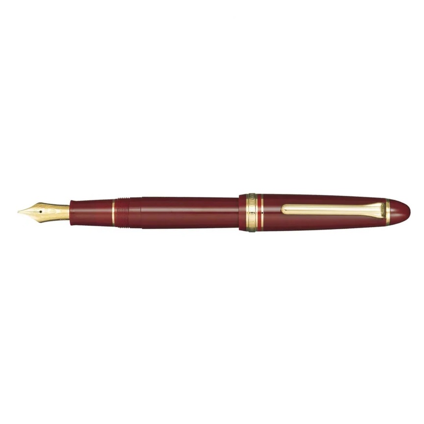 セーラー万年筆 SAILOR 14K 585 1911 ワインレッド系 Sailor 1911S Maroon GT Fountain pen - Vulpen / Fountain pen