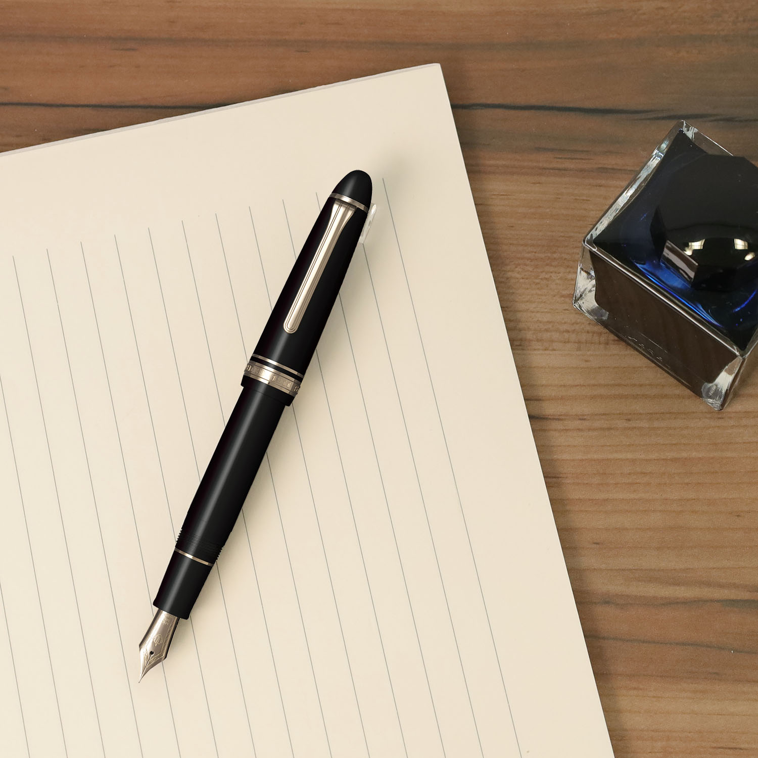 Sailor 1911L 14k Black GT Vulpen