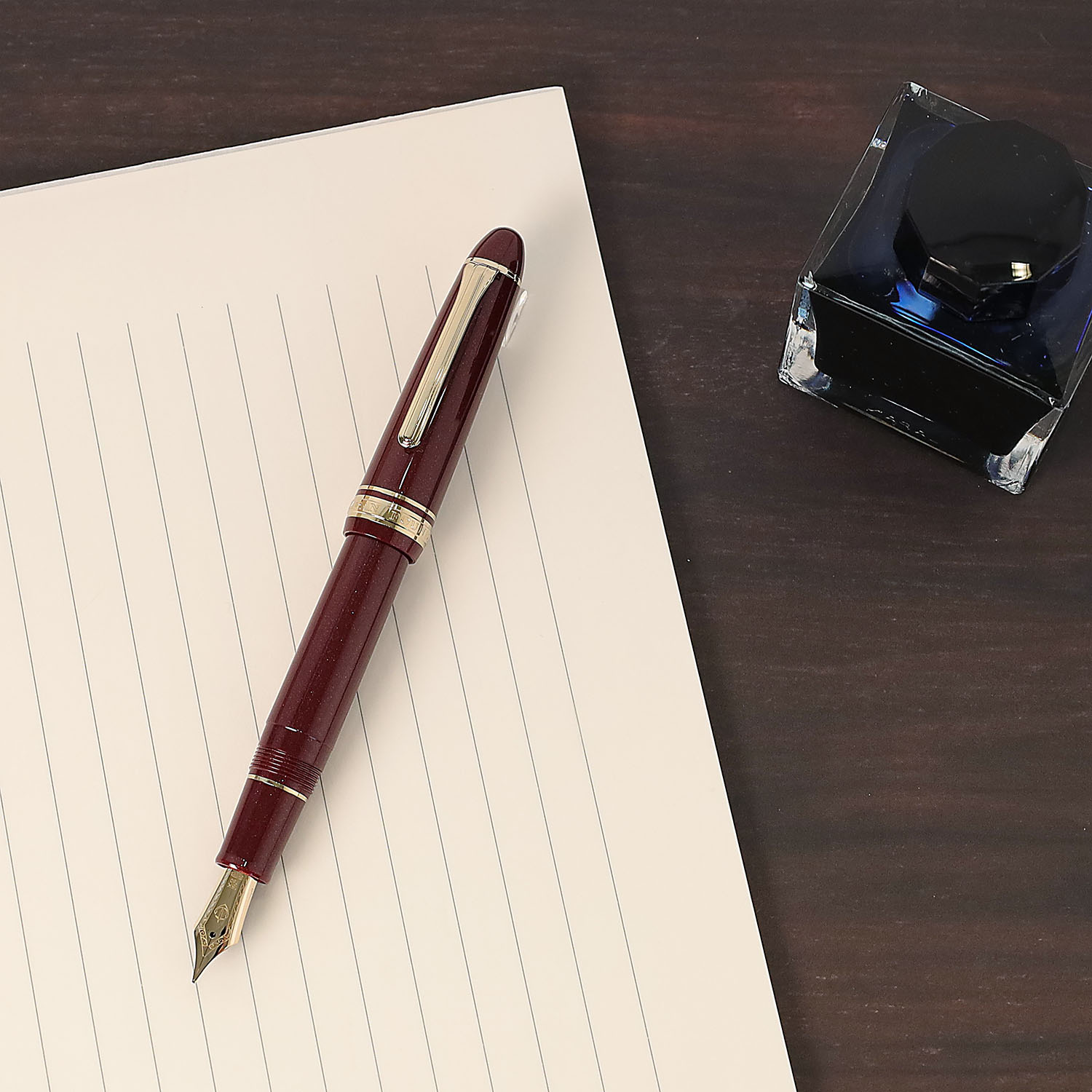 Sailor 1911L 18k Shining Red GT Pluma Estilográfica