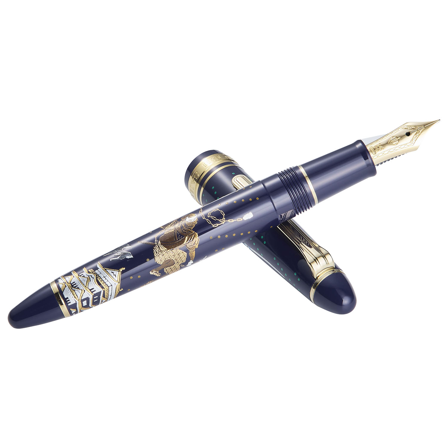 Sailor 1911 Large Ninja Kusarigama GT Caneta de tinta permanente