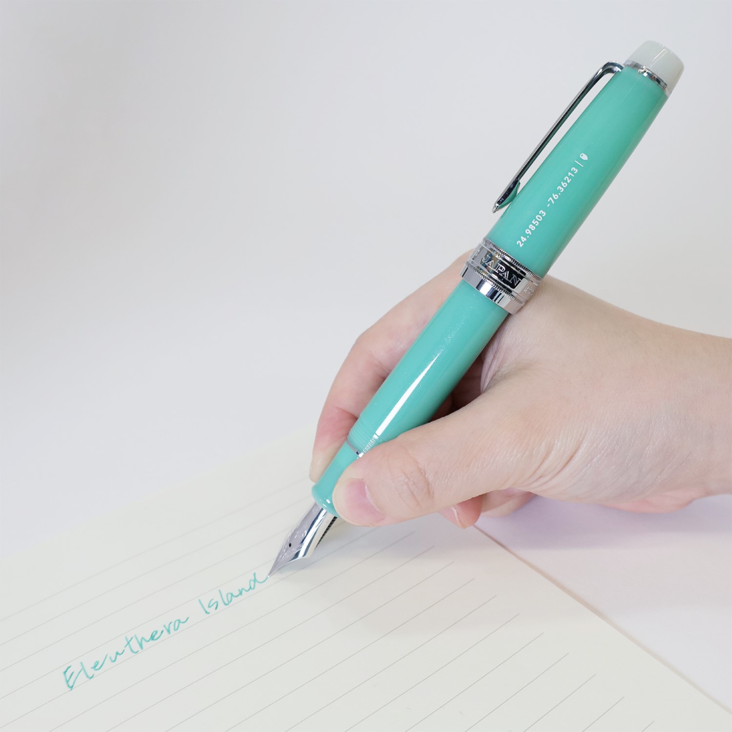 Sailor Pro Gear King of Pens Fountain Pen of the Seas Eleuthera Island RT Caneta-tinteiro