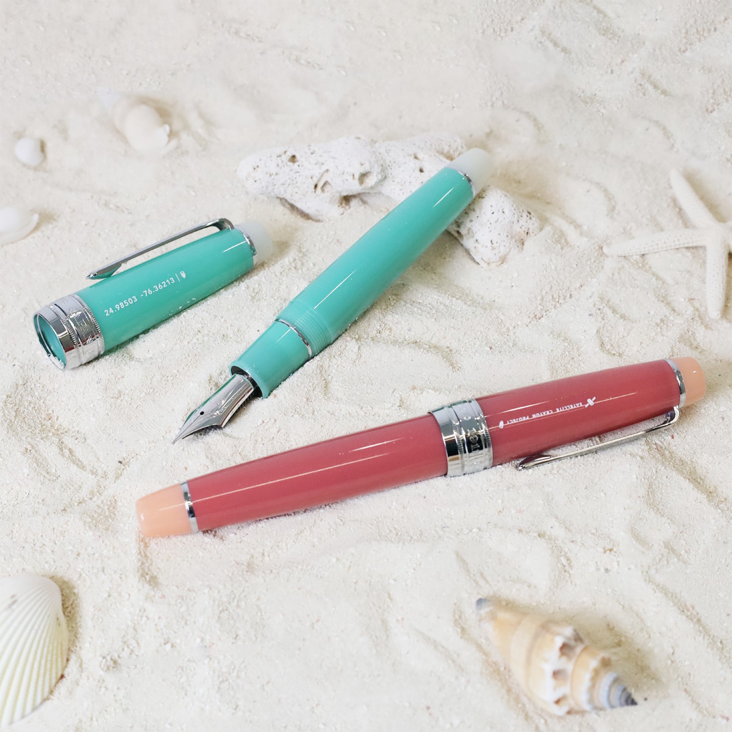Sailor Pro Gear King of Pens Fountain Pen of the Seas Eleuthera Island RT Caneta-tinteiro