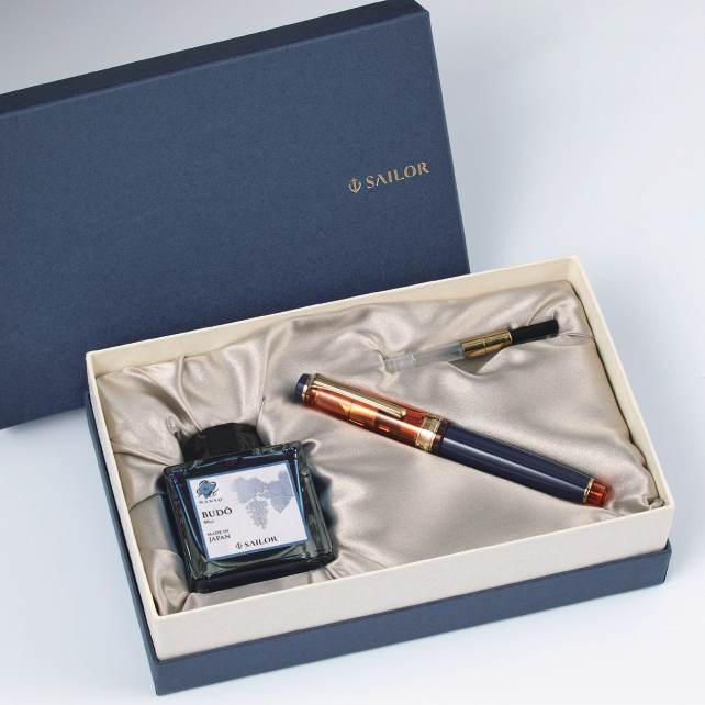 Sailor Pro Gear Slim Manyo #3 Persimmon GT Fountain pen Sailor Pro Gear Slim Manyo #3 Persimmon GT Fountain pen