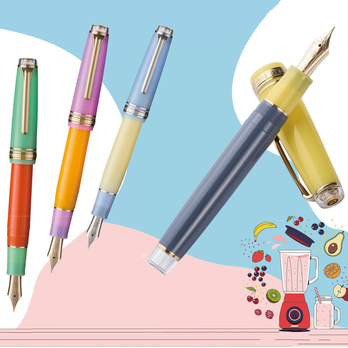 Sailor Pro Gear Regular Smoothie #2 Goldenberry LE GT Fountain pen Sailor Pro Gear Regular Smoothie #2 Goldenberry LE GT Fountain pen