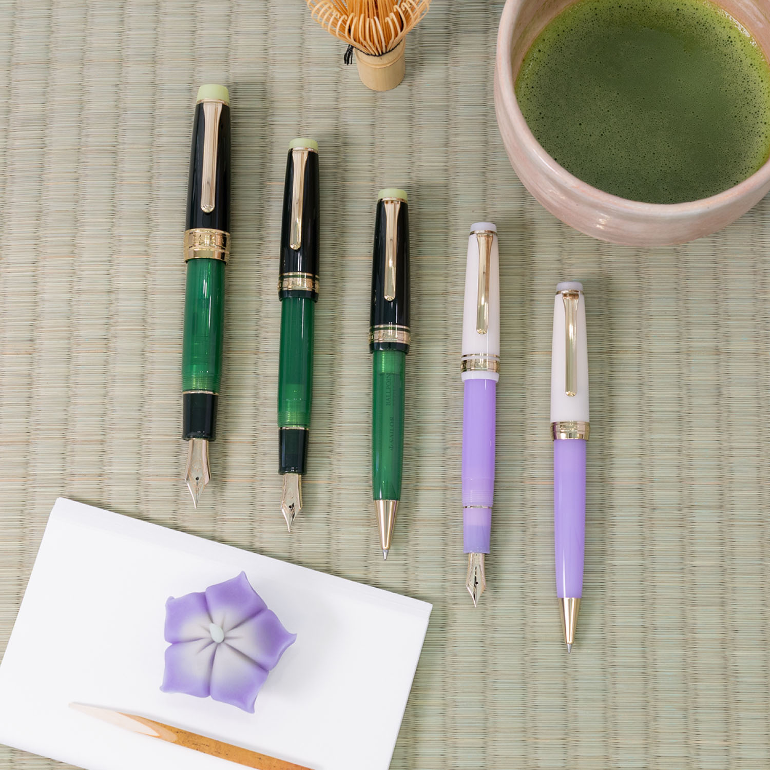 Sailor Pro Gear Slim Japanese Tea Ceremony Nerikiri Fountain pen