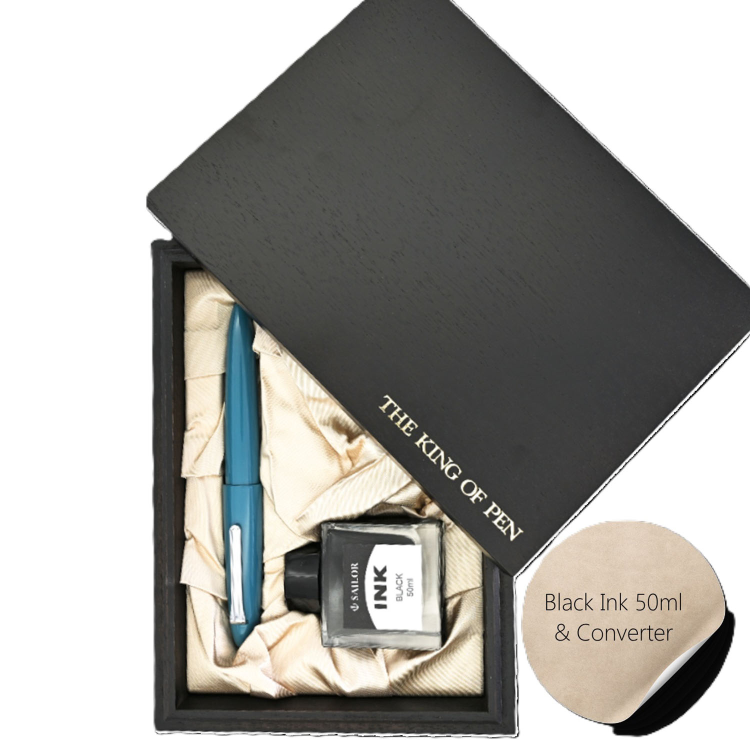 Sailor 1911 King of Pens Color Urushi Kaga Pine Green RT Stylo plume