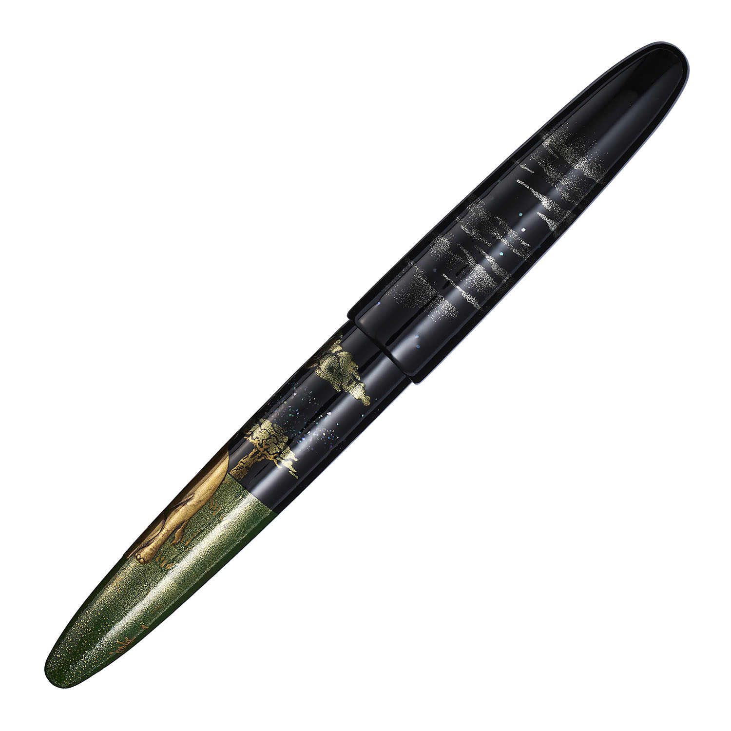 Sailor 1911 King of Pens Maki-E Elephant in the Moonlight Stylo plume