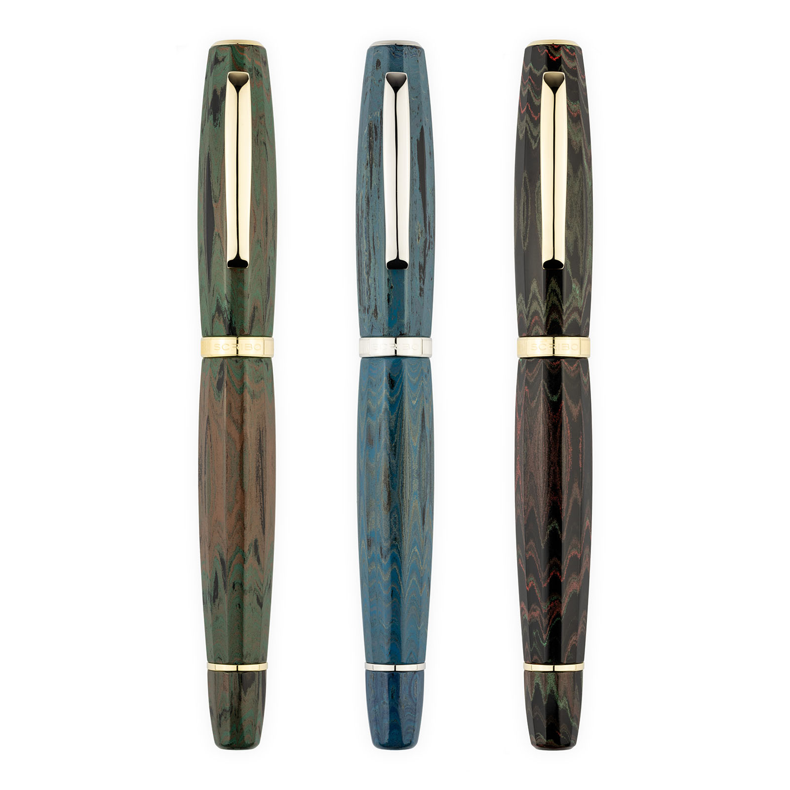 Scribo Feel Ebonite Monte Conero Caneta de Tinta Permanente