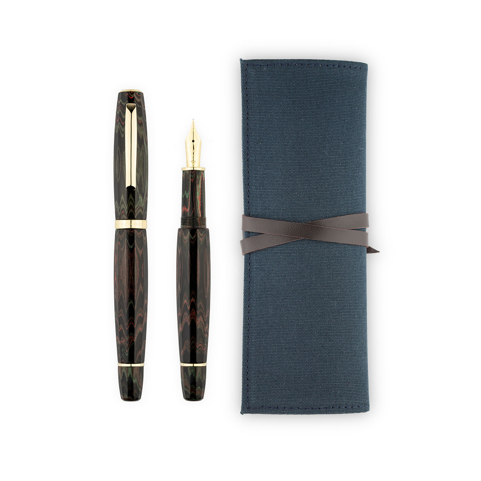 Scribo Feel Ebonite Sassi Neri Füllfederhalter