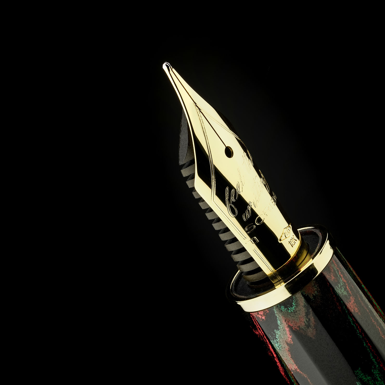 Scribo Feel Ebonite Sassi Neri Füllfederhalter