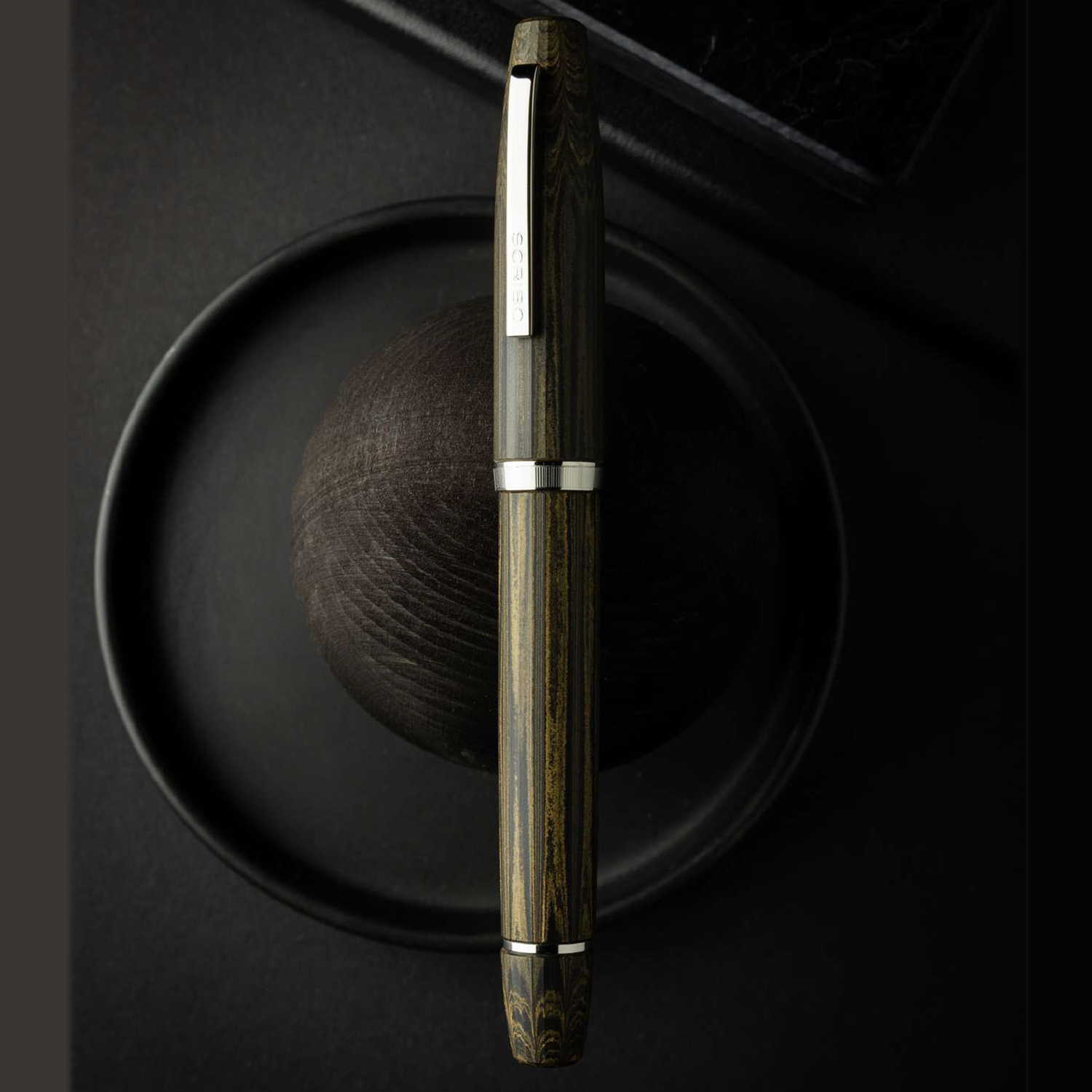 Scribo Flow Ebonite Memoria ST Plumo Estilográfica