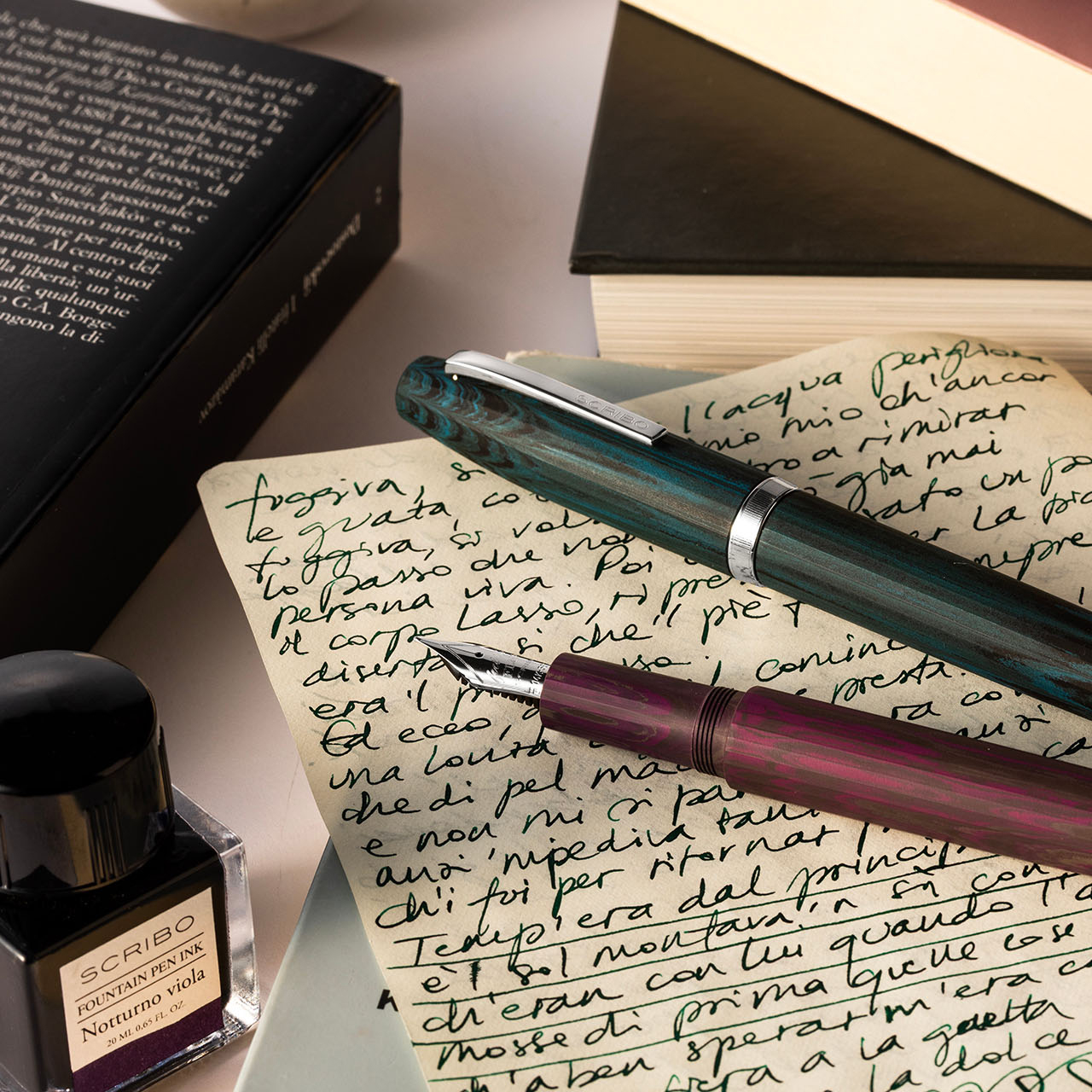 Scribo Flow Ebonite Armonia ST Vulpen