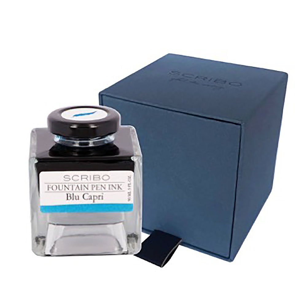 Scribo Blu Capri Ink - Ink Bottle Scribo Blu Capri Ink - Ink Bottle