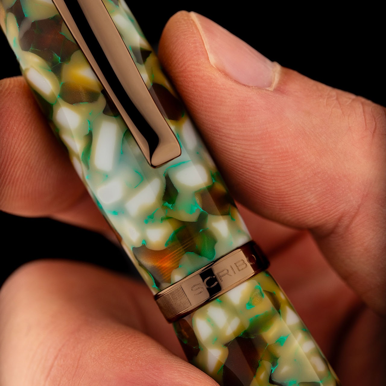 Scribo La Dotta Travertino PVD Corten Fountain pen Scribo La Dotta Travertino PVD Corten Fountain pen