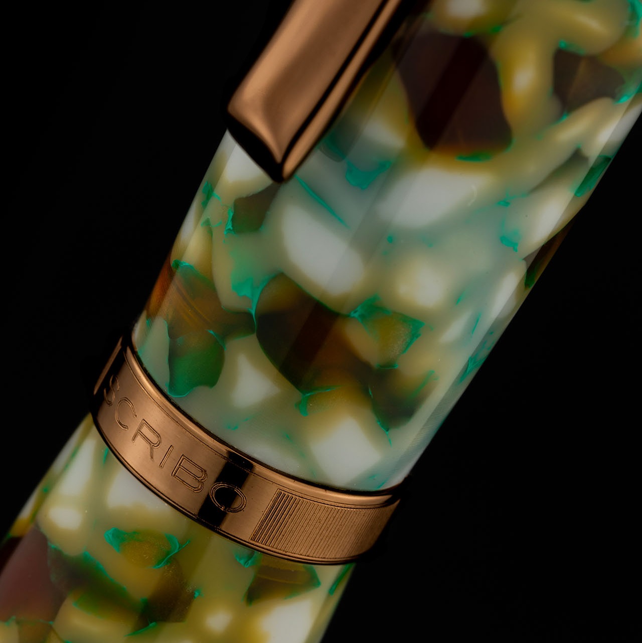 Scribo La Dotta Travertino PVD Corten Fountain pen Scribo La Dotta Travertino PVD Corten Fountain pen